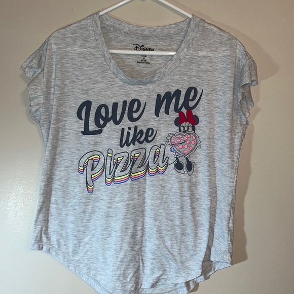 Disney Tops - Disney Love Me Like Pizza Tshirt